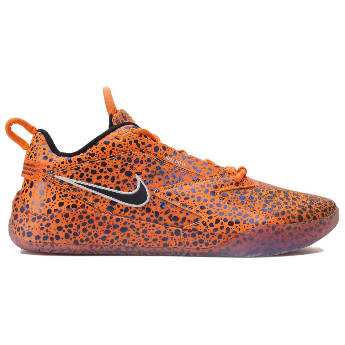 Nike HyperAce 3 Slip Resistant Abrasion Resistant Low top Training Shoes Unisex Orange