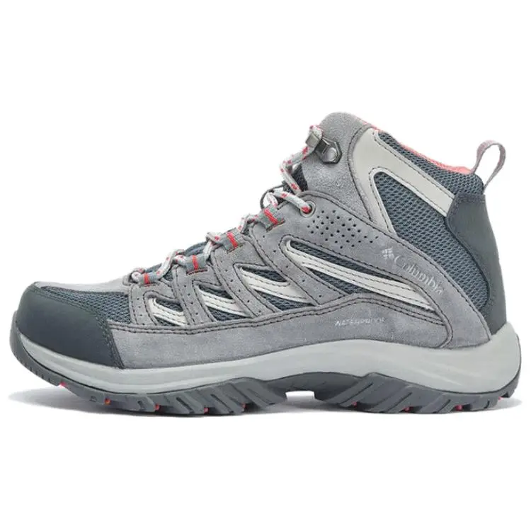 Columbia Hiking Waterproof And Breathable Waterproof And Breathable Mid top Mountaineering Shoes Women's Gray