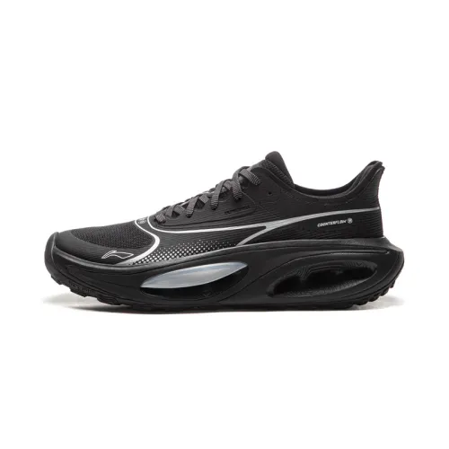 Li Ning Outdoor CF Tracing, Hongyou Low top Hiking Shoes Unisex Black Silver