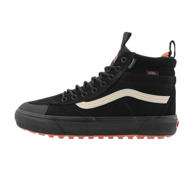 Vans MTE Sk8-Hi WATERPROOF comfortable and versatile wear-resistant mid-cut hiking shoes for men and women, black