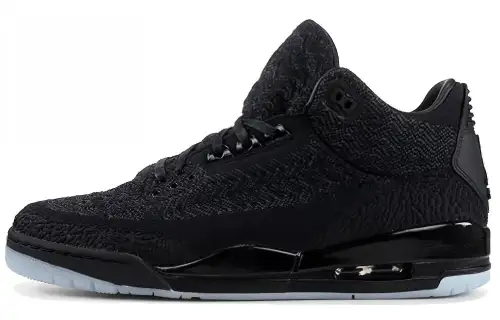 Jordan 3 Retro Flyknit Black