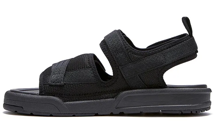 New Balance 3205 Series Velcro Minimalistic Casual Black Sandals 'Black White'