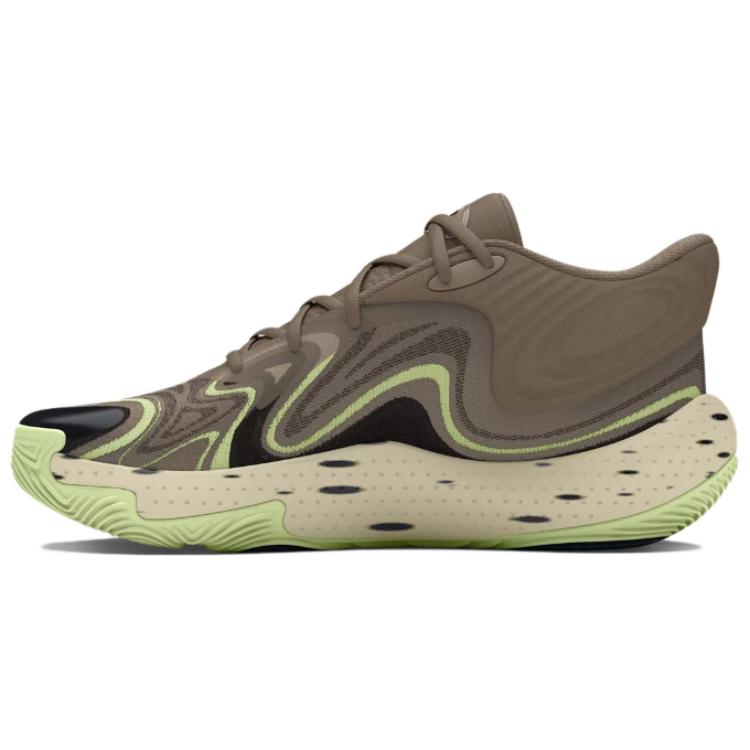 Under Armour Spawn 6 Mid ‘Taupe Dusk Green’