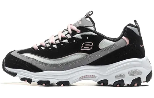 Skechers D'Lites 1.0 Chunky Sneakers Women's Black Gray