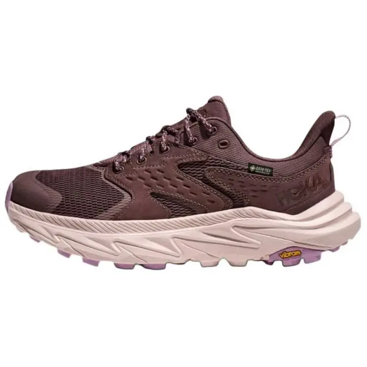 HOKA ONE ONE Anacapa 2 Slip Resistant Abrasion Resistant Low top Hiking Shoes Women's Umber