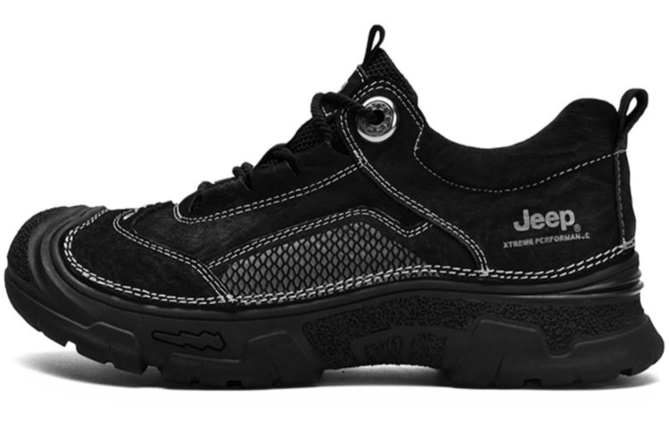Jeep Low top Outdoor Shoes Men’s Black