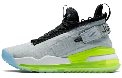 Jordan Proto-Max 720 Balanced Shock Absorption Mid-top Basketball Shoes Men's Cool Gray