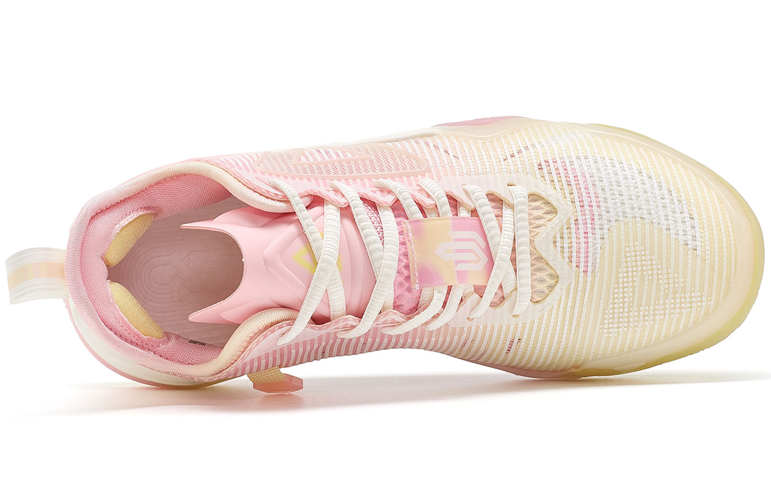 PEAK Andrew Wiggins AW1 Replaceable Edition, Taichi Surge Low top Performance Basketball Shoes Women’s Light Pink