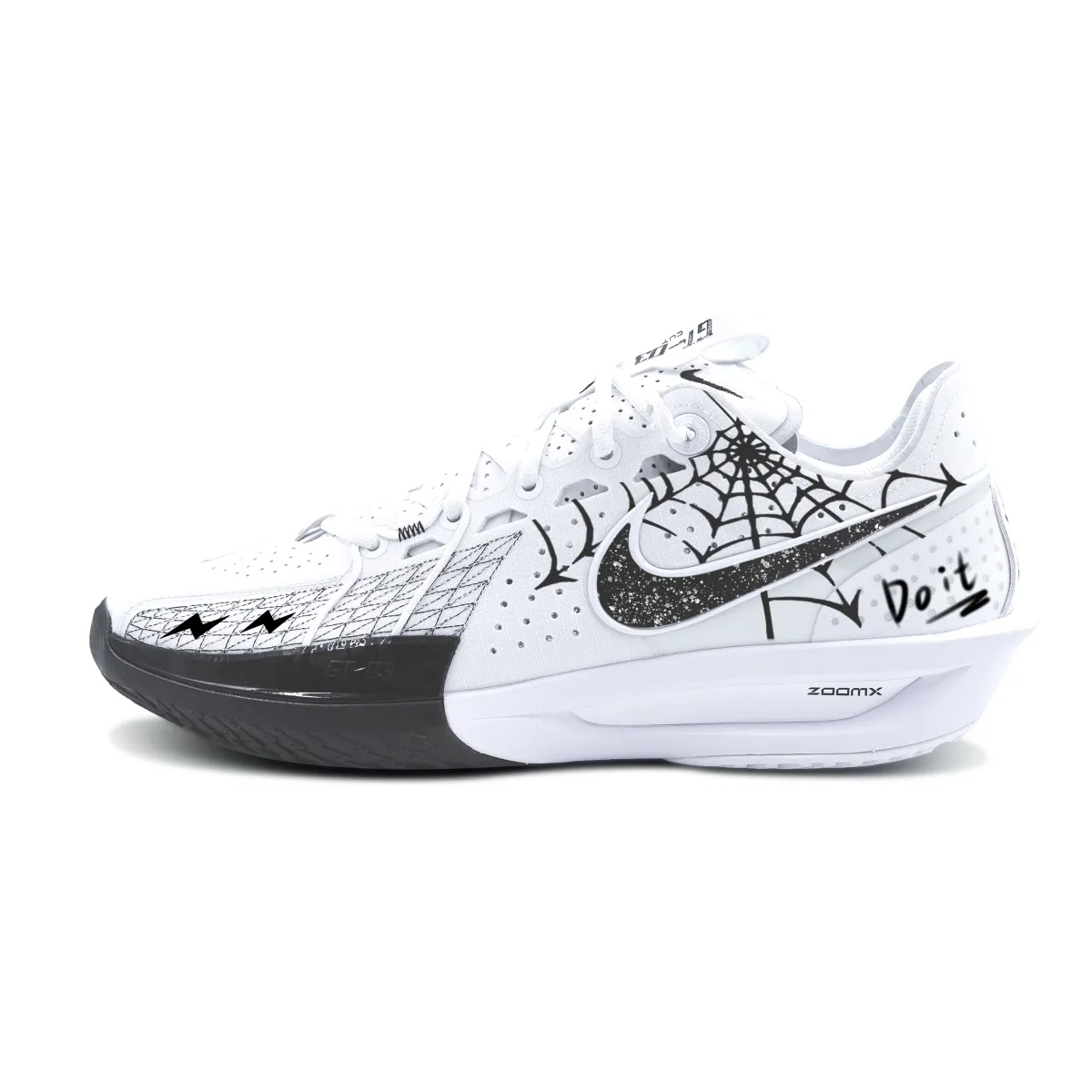 Nike G.T. Cut 3 Dark Night Echo Cushioning Abrasion Resistant Support Cushioning Abrasion Resistant Support Low top