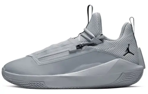Jordan Jumpman Hustle Comfortable and Versatile Non-Slip Lightweight Low-top Basketball Shoes Men's Gray