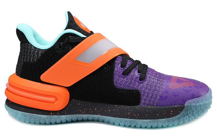 PEAK Flash 2 Generation Synthetic Leather Cushioning Slip Resistant Abrasion Resistant Mid top Basketball Shoes Men’s