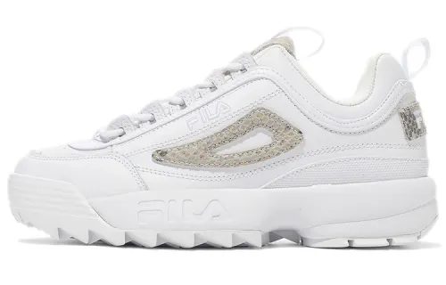 FILA Women's Disruptor 2 'Snake - White High Rise'
