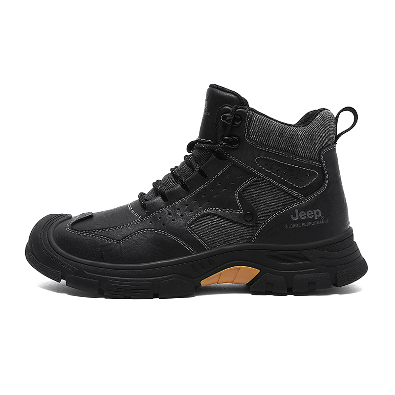 Jeep High top Mountaineering Shoes Men’s Black