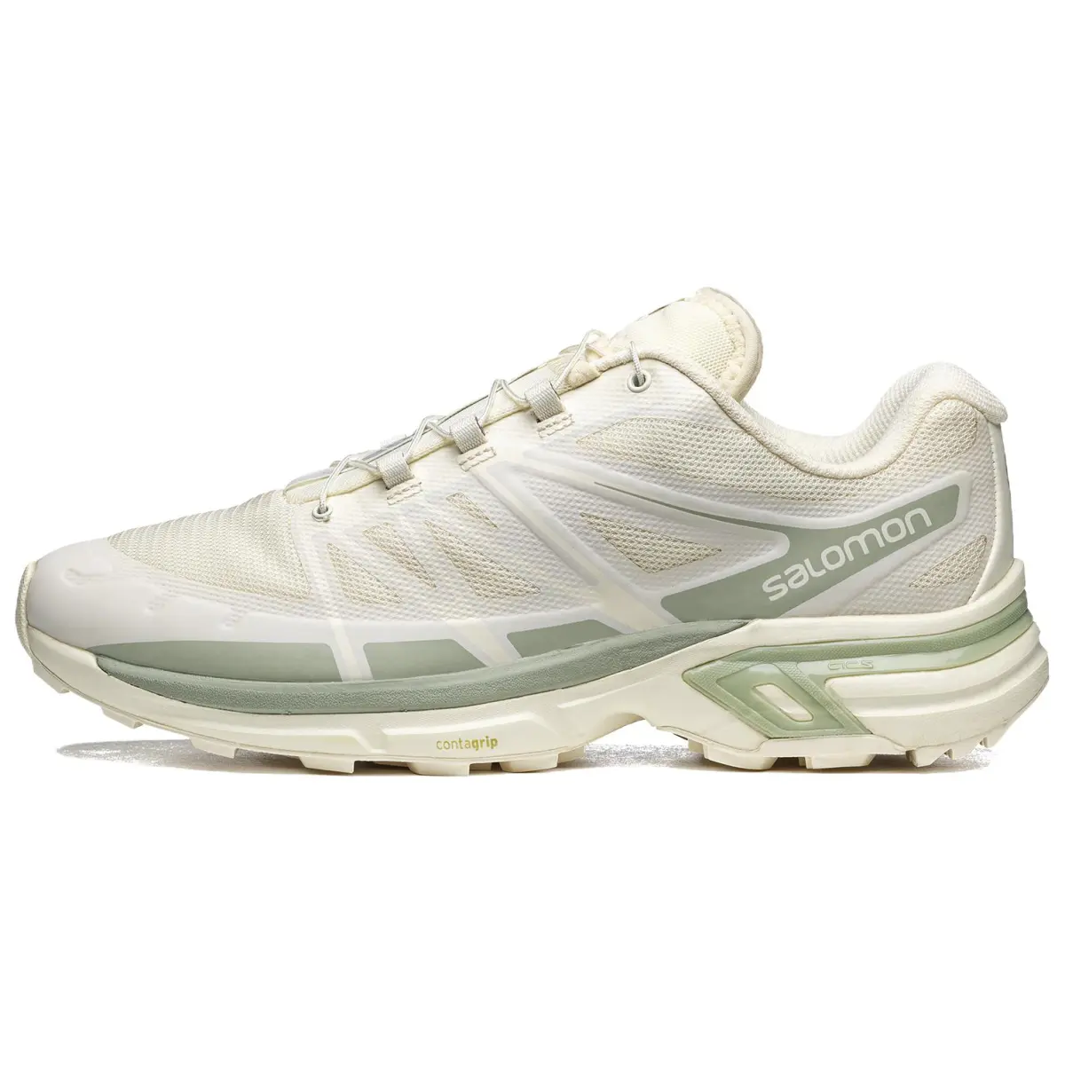 SALOMON XT Wings 2 Slip Resistant Abrasion Resistant Lightweight Low top Outdoor Shoes Unisex Vanilla