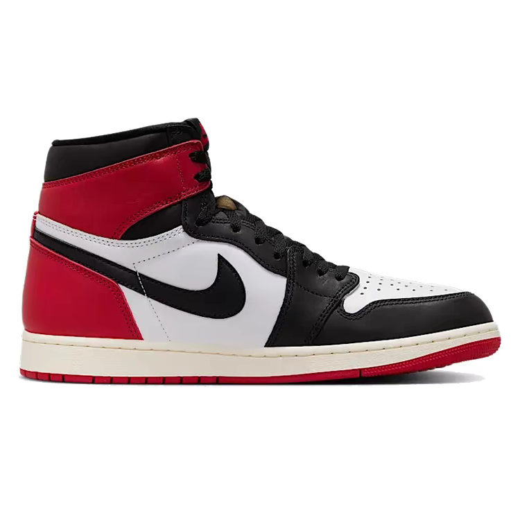 Jordan Air Jordan 1 Slip Resistant Abrasion Resistant High top Vintage Basketball Shoes Men’s Red