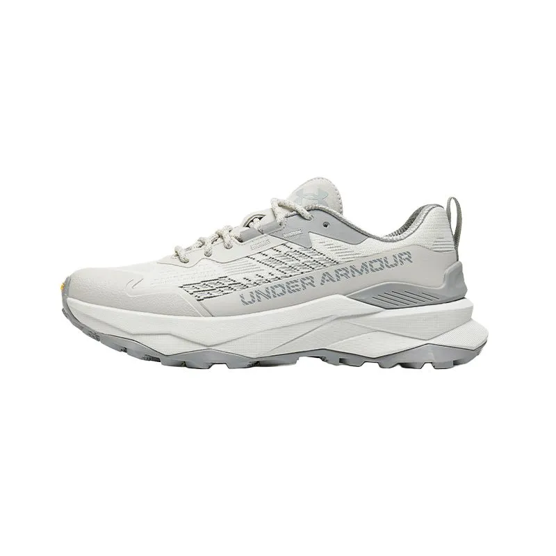 Under Armour OUTDOOR Abrasion Resistant Abrasion Resistant Low top Hiking Shoes Unisex Ecru Gray