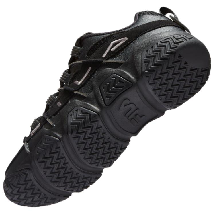 FILA FUSION BUSTER Puffy Shoes Low top Vintage Basketball Shoes Men’s Black