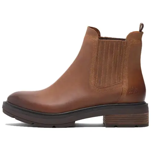 Timberland Short Chelsea Boots Women's Brown