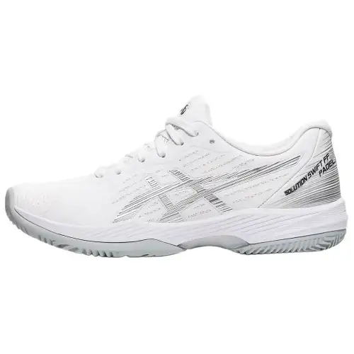 Asics Solution Swift FF Low top Tennis Shoes Women's White Silver