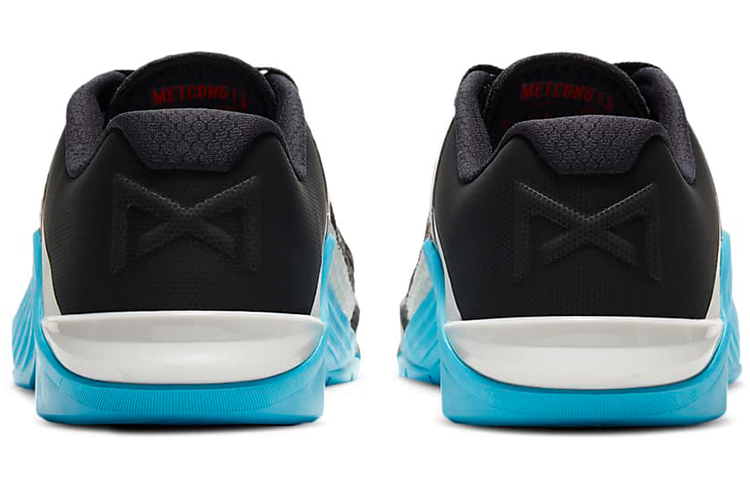 Кроссовки Nike Metcon 6 (черный / синий / белый / красный) — Чёрный / синий / белый / красный — фото 5
