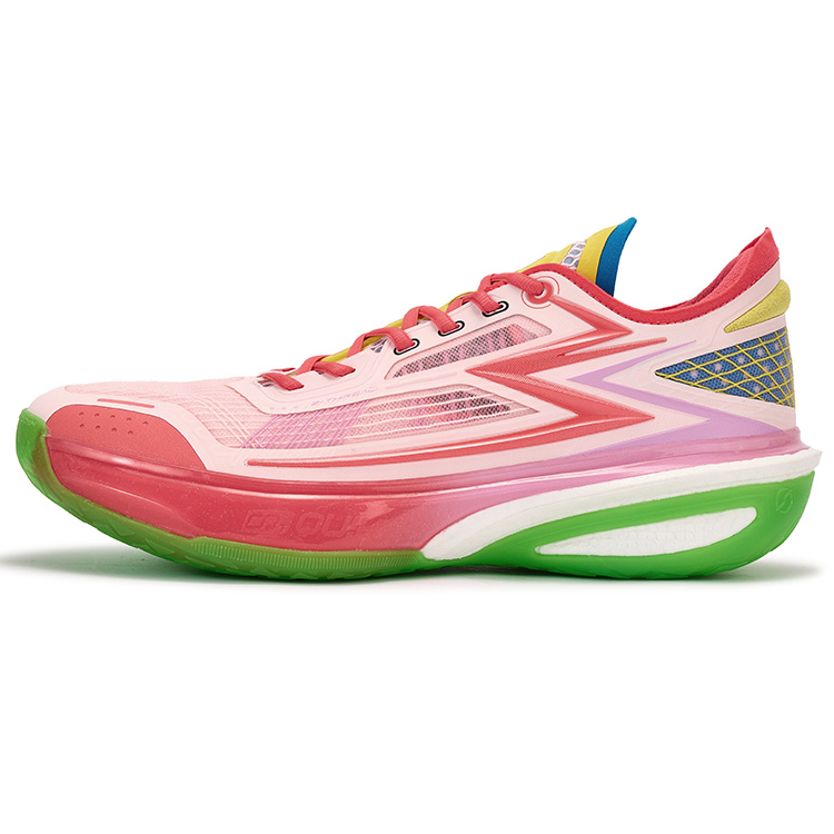 361° Speed BB Low top Basketball Shoes Men’s Fluorescent Heat Coral Powder