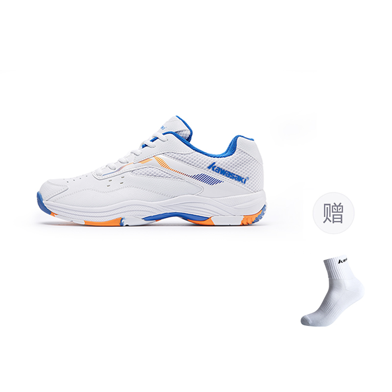 Kawasaki Wind Chaser 1.0 Low top Badminton Shoes Unisex Camouflage White Pink