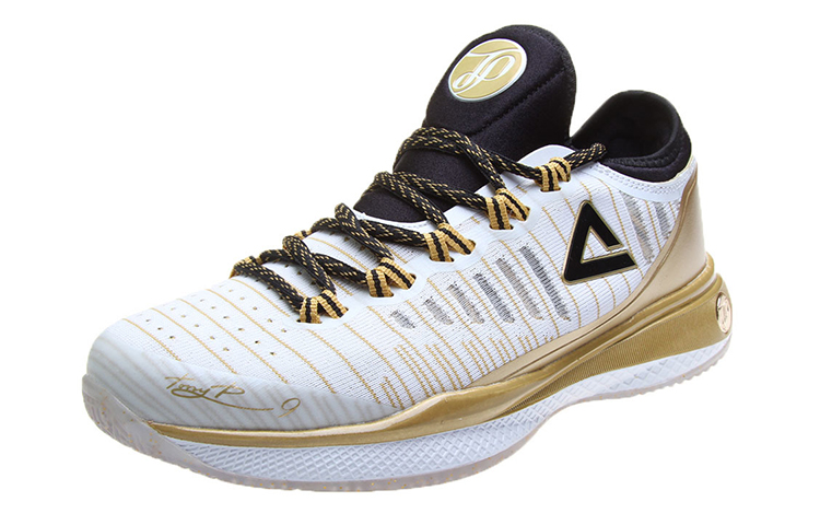 PEAK Textile, Synthetic Leather Cushioning Slip Resistant Abrasion Resistant Coverage Rebound Mid top Basketball Shoes