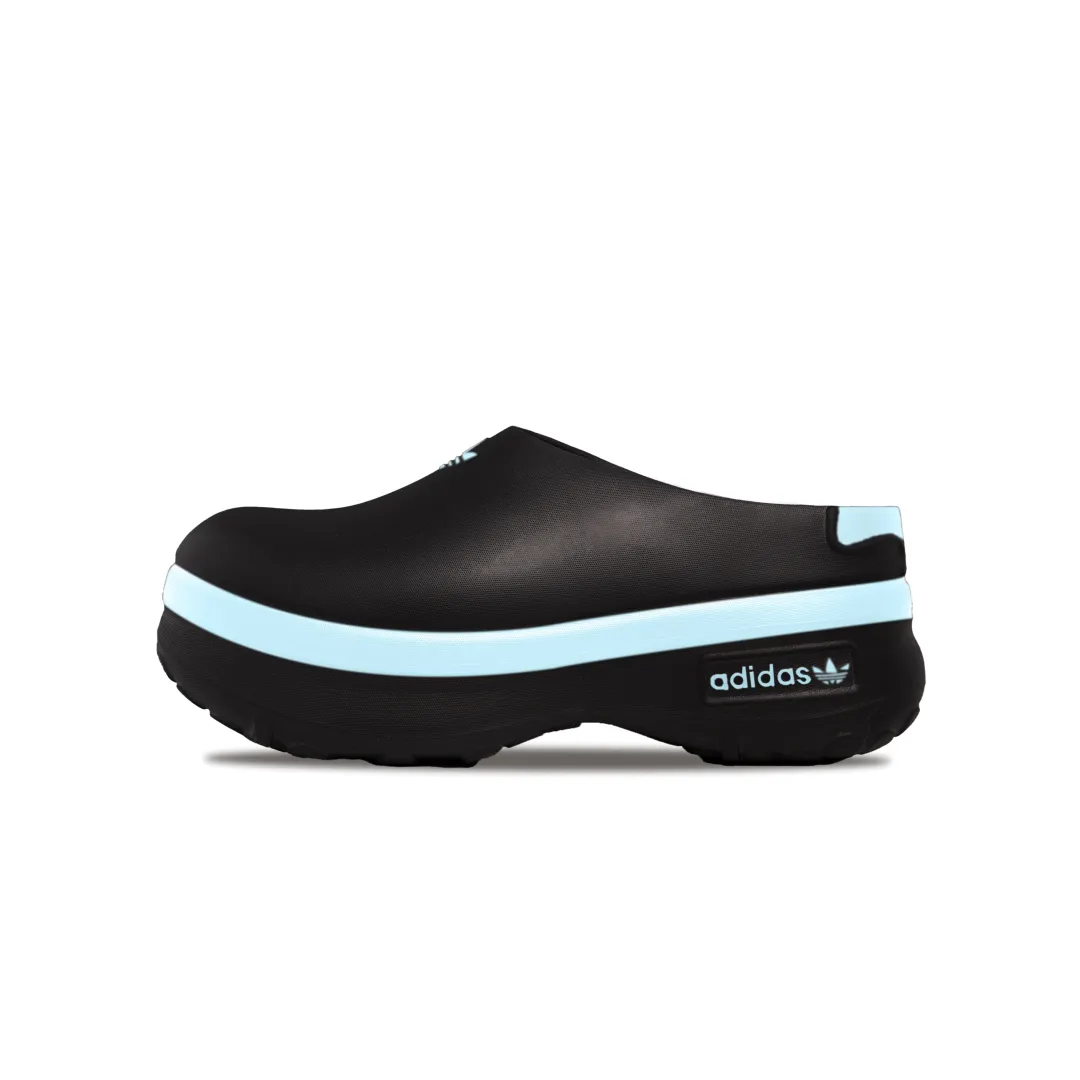 Adidas Originals AdiFOM Stan Smith Mule Slip Resistant Closed Toe Slippers Women's Black Blue