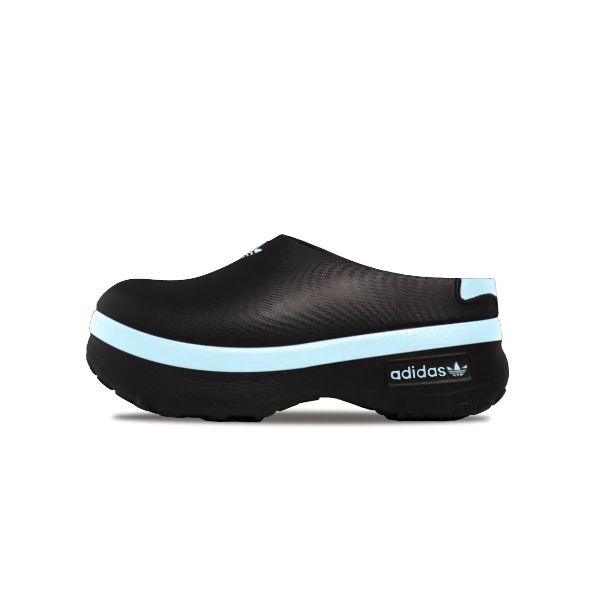 Adidas Originals AdiFOM Stan Smith Mule Slip Resistant Closed Toe Slippers Women's Black Blue