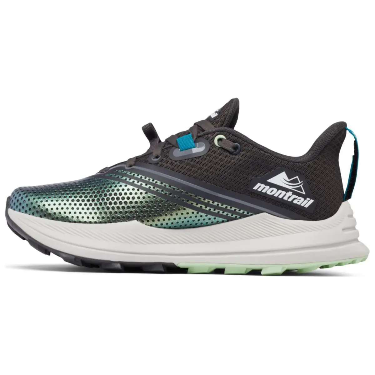 Columbia Montrail Cushioning Mid top Mountaineering Shoes Women's Black Cyan
