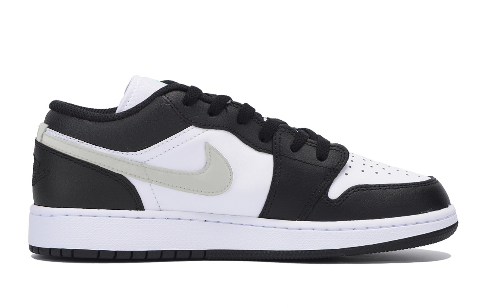 Jordan Air Jordan 1 Abrasion Resistant Slip Resistant Low top Vintage Basketball Shoes Men’s Black