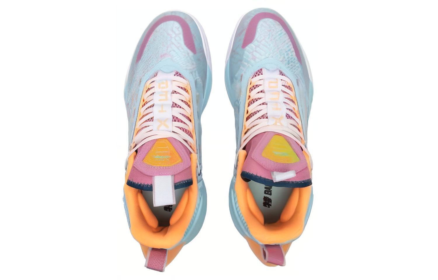 XTEP Levitation 6 Comfortable Cushioning Slip Resistant Abrasion Resistant Breathable Mid top Basketball Shoes Men’s