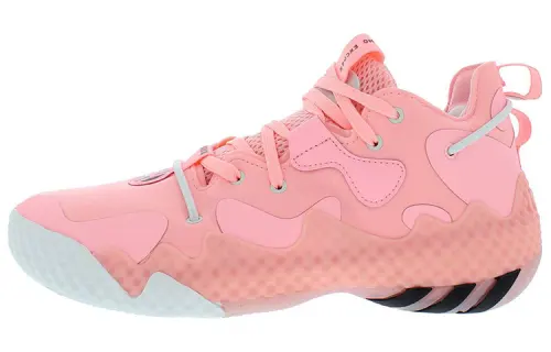 Adidas Harden Vol.6 Harden 6th generation, fashionable and versatile, non-slip and wear-resistant, low-top basketball shoes, same style for men and women, pink