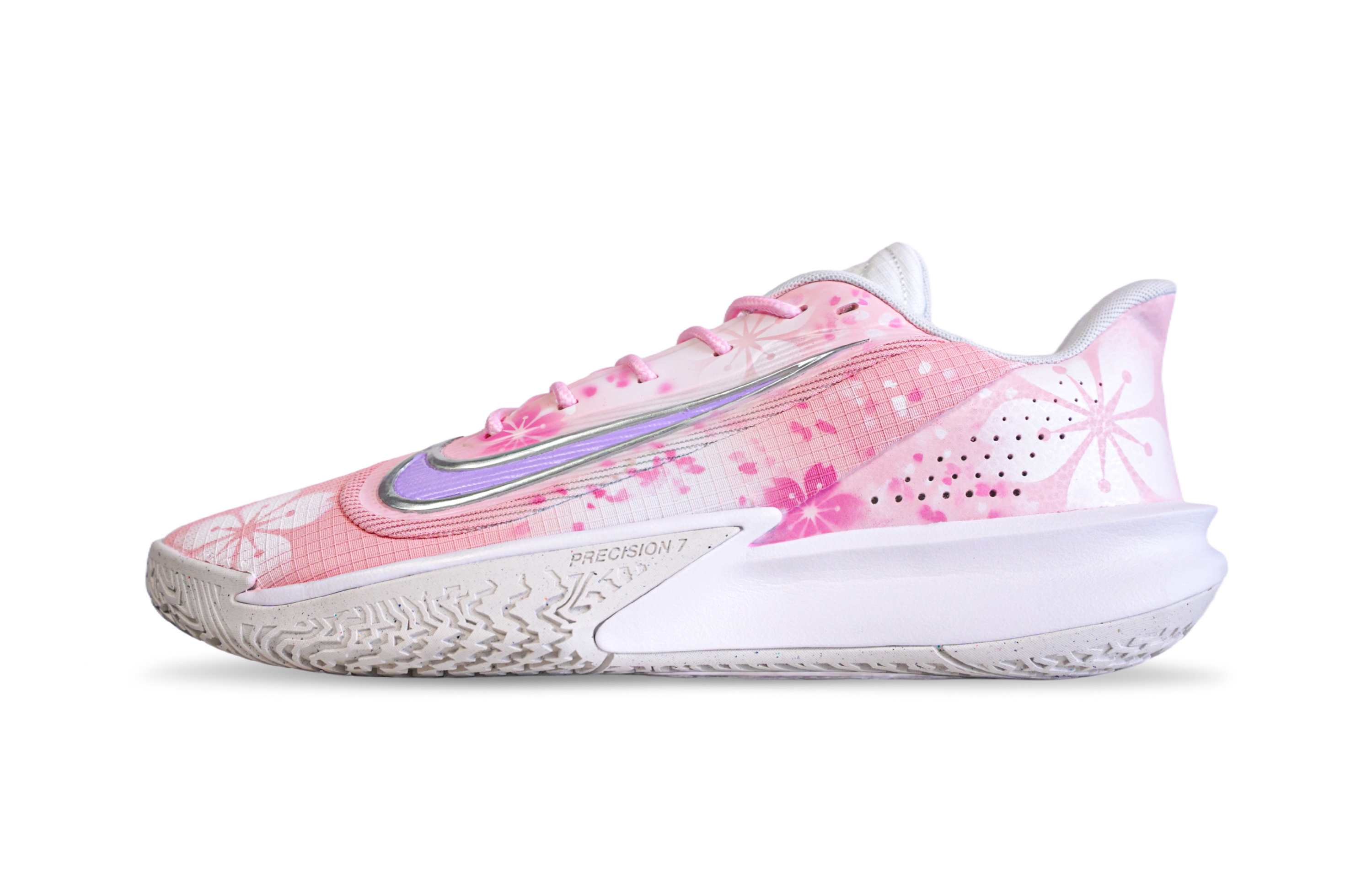Nike Precision 7 Low top Basketball Shoes Unisex Pink