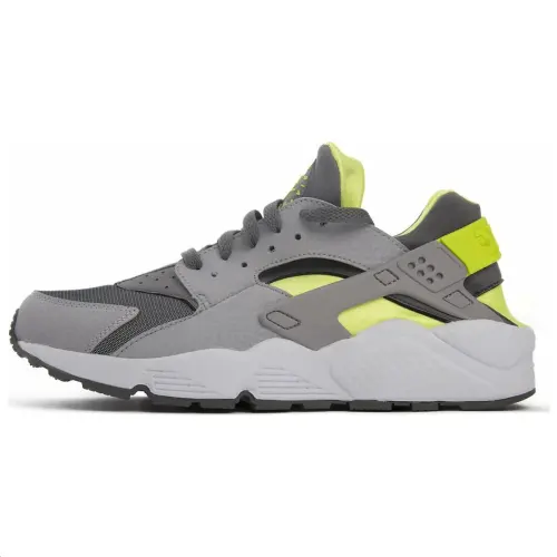 Nike Air Huarache Slip Resistant Low top Basketball Shoes Men's Gray