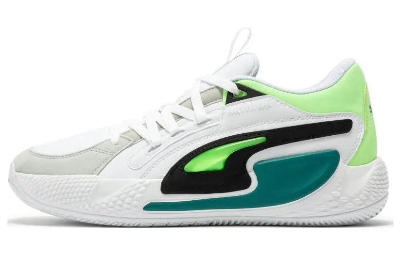 PUMA Court Rider Chaos 'Jewel White Fizzy Lime'