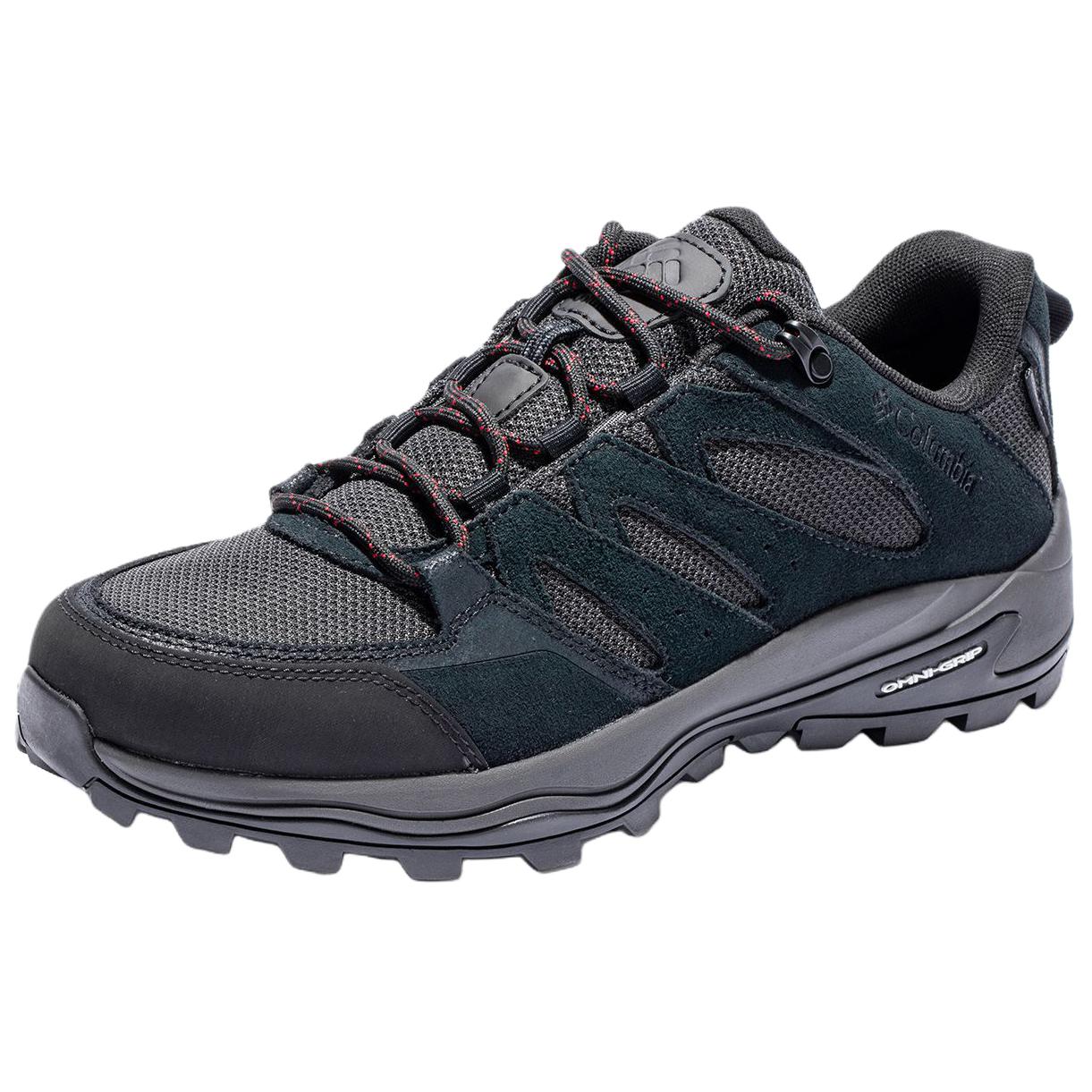 Columbia Hiking Slip Resistant, Abrasion Resistant, Breathable Low top Hiking Shoes Men’s Gray Black