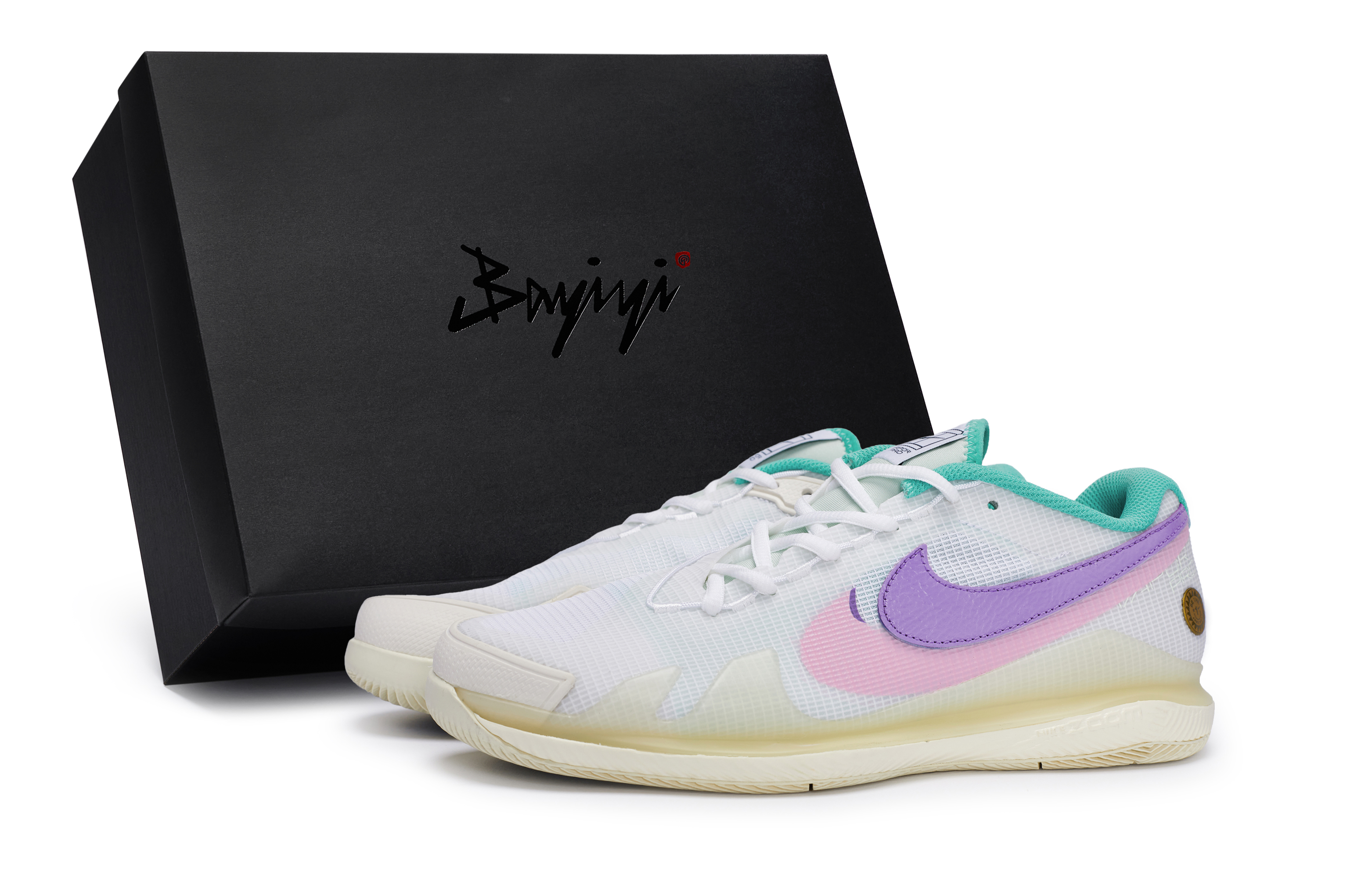 Nike Air Zoom Vapor Pro 811 Manufacturing, Cloud Mist Purple, Special Shoe Box Minimalist Style