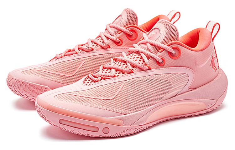 QIAODAN Wind Blade 4 PRO Low top Basketball Shoes Men’s Pink