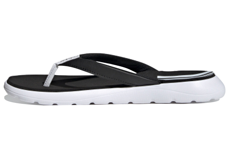 Adidas Wmns Comfort Flip Flop 'White Black' Women's