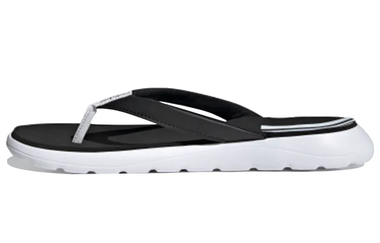 Adidas Wmns Comfort Flip Flop 'White Black' Women's