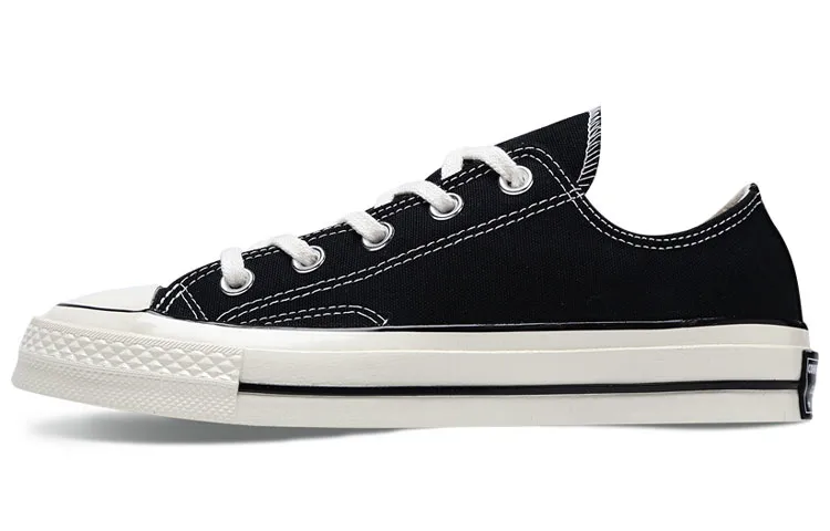 Converse 1970s All Star Low Top Canvas Shoes Retro Black