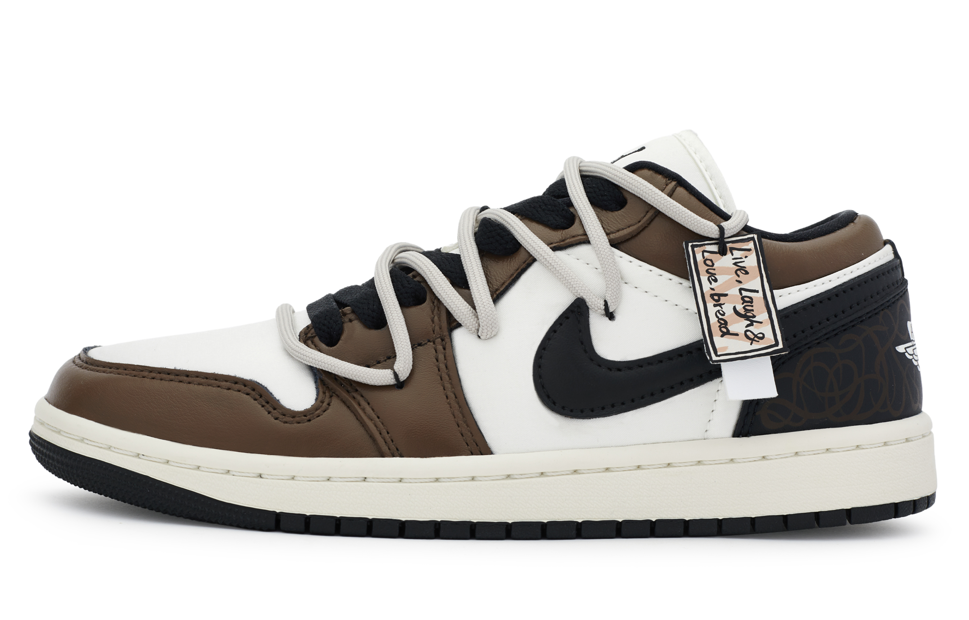Jordan Air Jordan 1 811 Manufacturing, Cocoa Mocha Cushioning Slip Resistant Cushioning Slip Resistant Low top