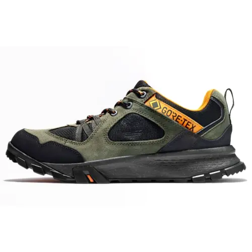 Timberland Garrison Trail Waterproof Low Hikers 'Black Green Yellow'