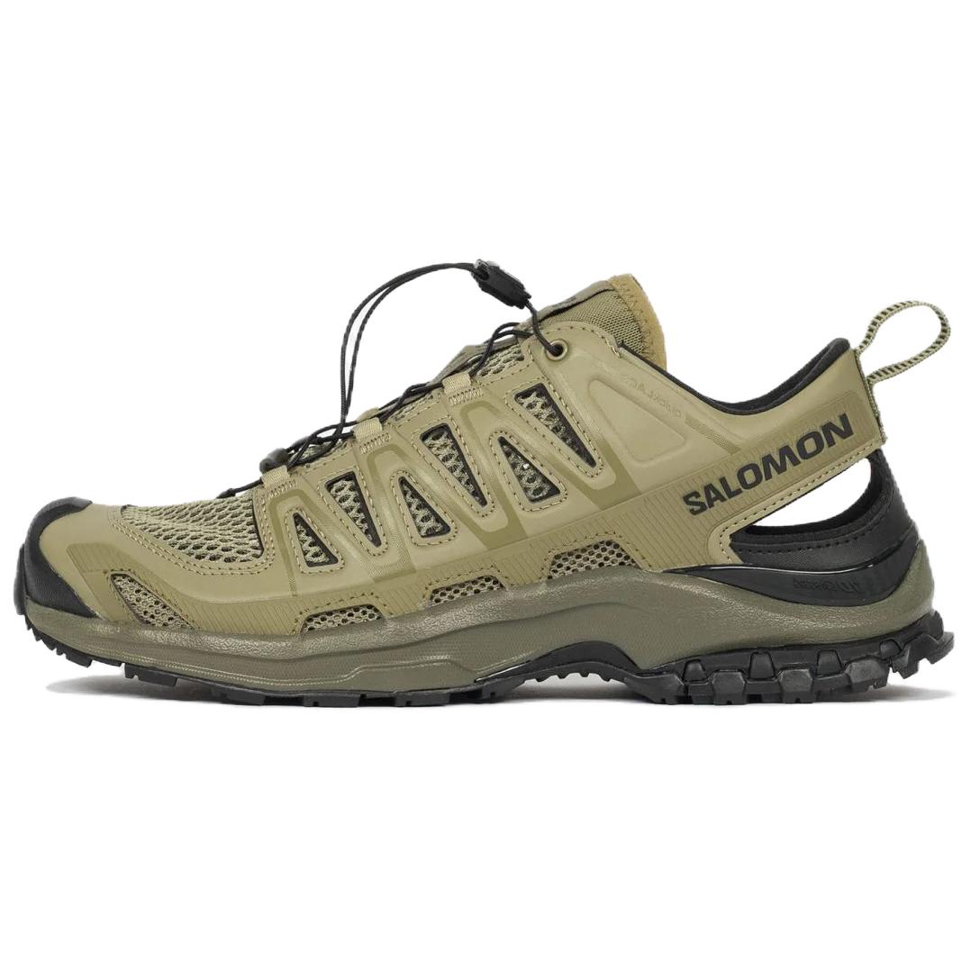 Мужские кроссовки Salomon XA PRO 3D AMPHIB (оливковые)