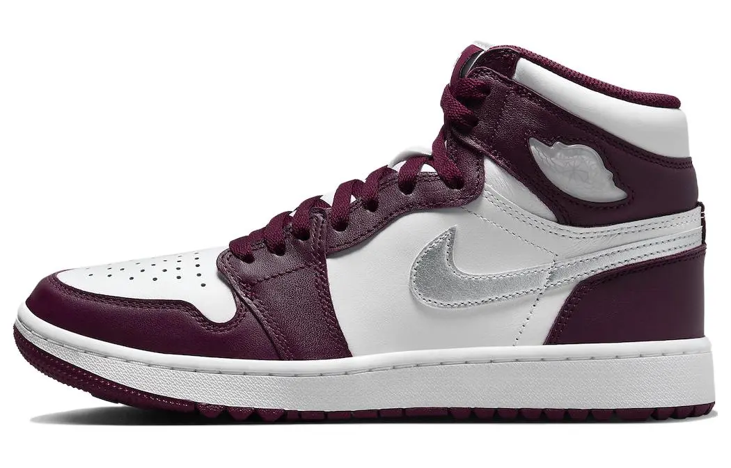 Jordan 1 Retro High Golf Bordeaux