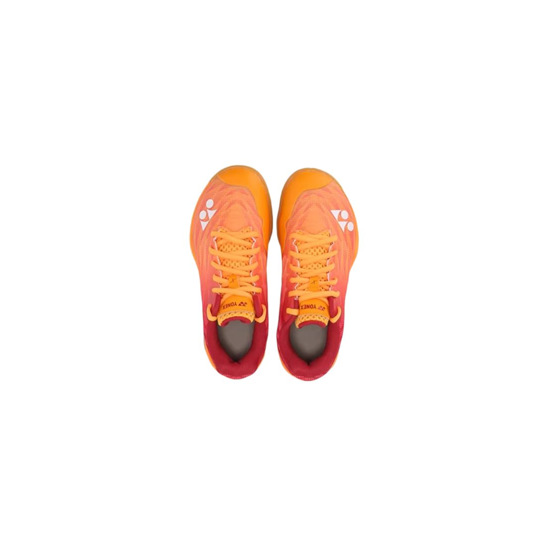 YONEX Power Cushion Comfortable Slip Resistant Abrasion Resistant Low top Badminton Shoes Unisex Orange Red