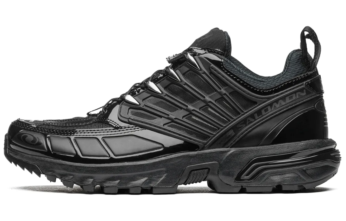 SALOMON x MM6 Maison Margiela ACS Pro Advanced Top Grain Cow Leather Comfortable Round Toe Low top Outdoor Shoes Unisex