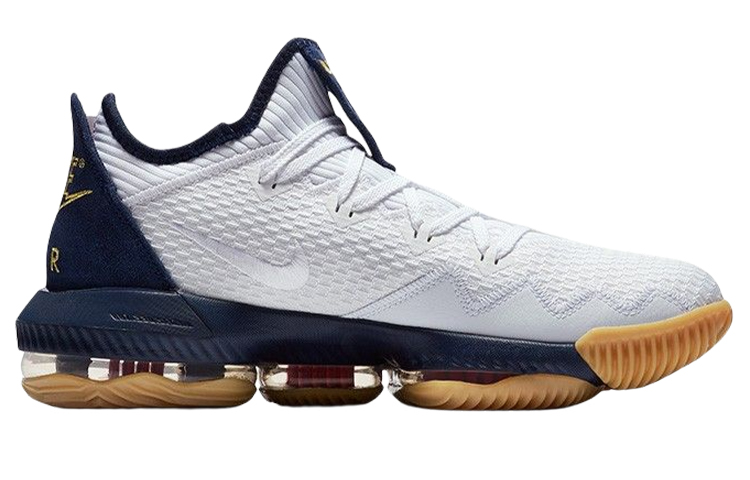 Мужские кроссовки Nike Lebron 16 Low Air LBJ Americana 16 (серые) — Серый — фото 2