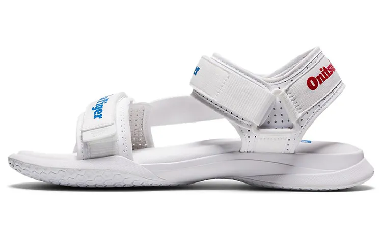 Onitsuka Tiger Ohbori Strap Sandals 'White Blue Red'